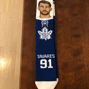 FUN JOHN TAVARES TORONTO MAPLE LEAFS SOCKS